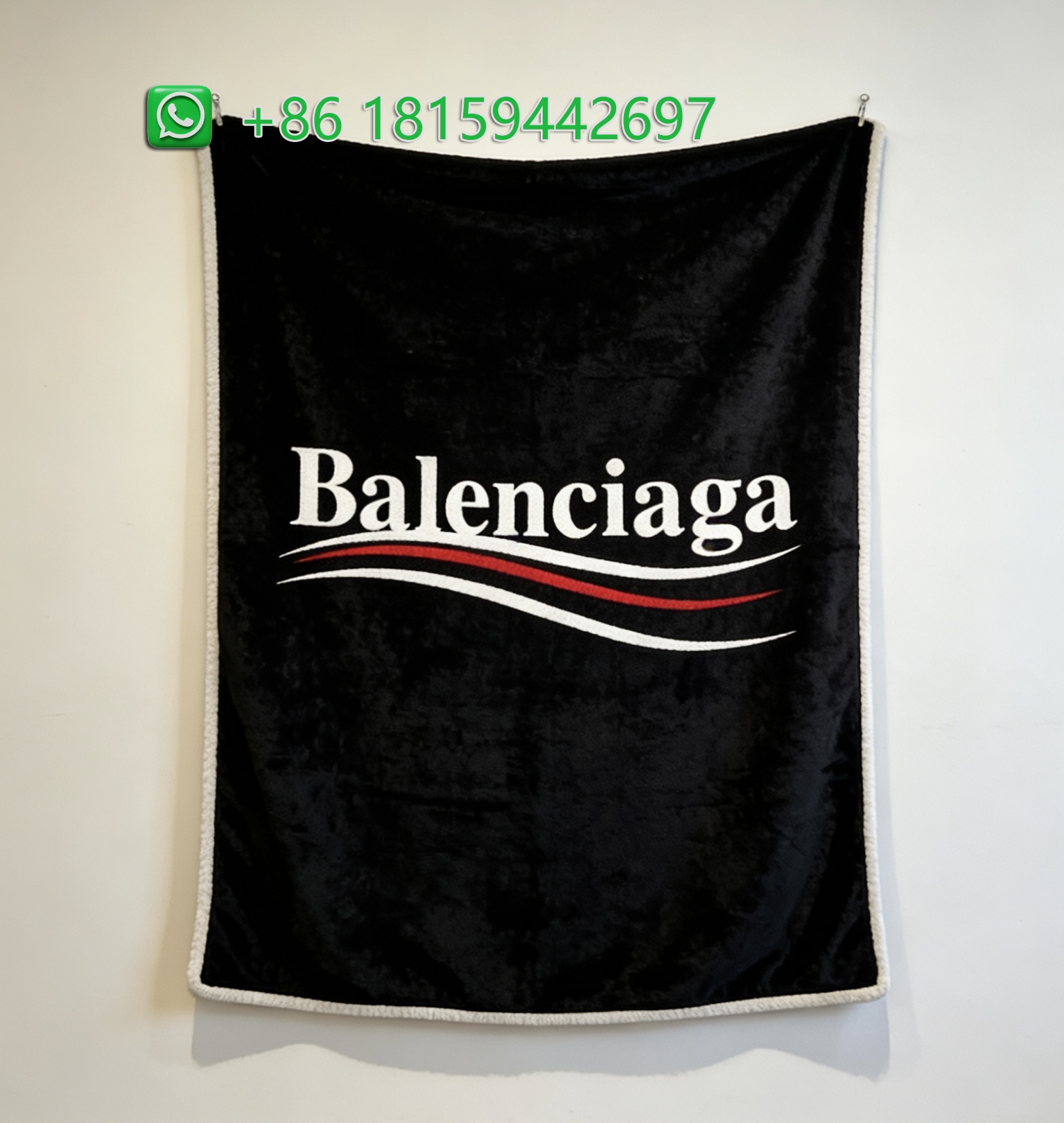 Balenciaga Throw Blankets